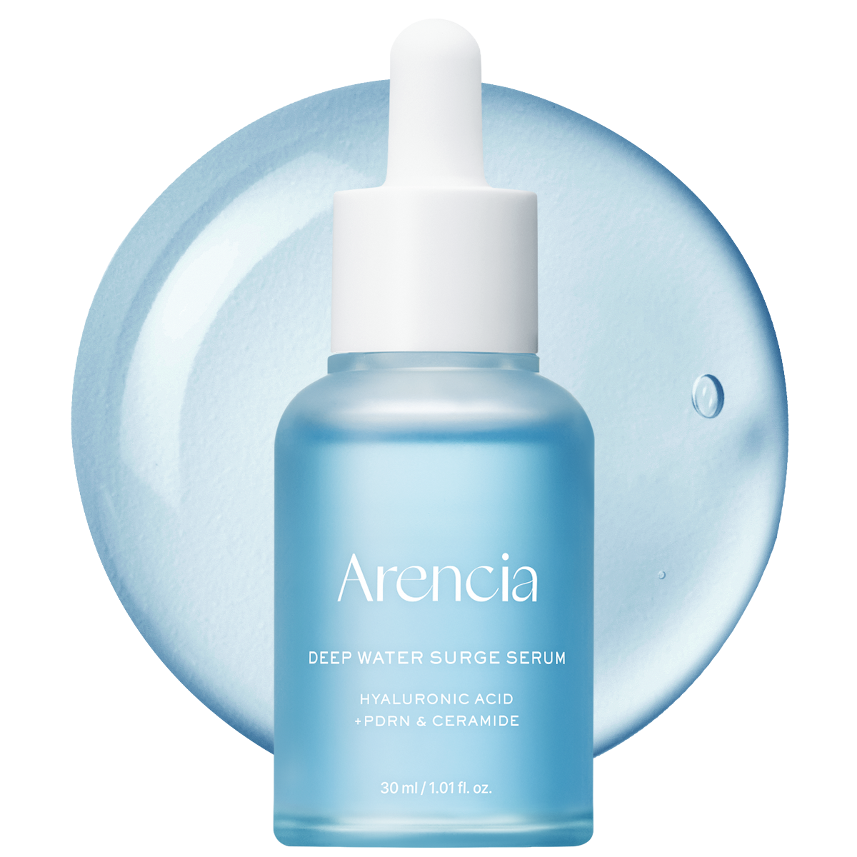 Arencia Deep Water Surge Serum, Hyaluronic Acid + PDRN + Ceramide, 1.0