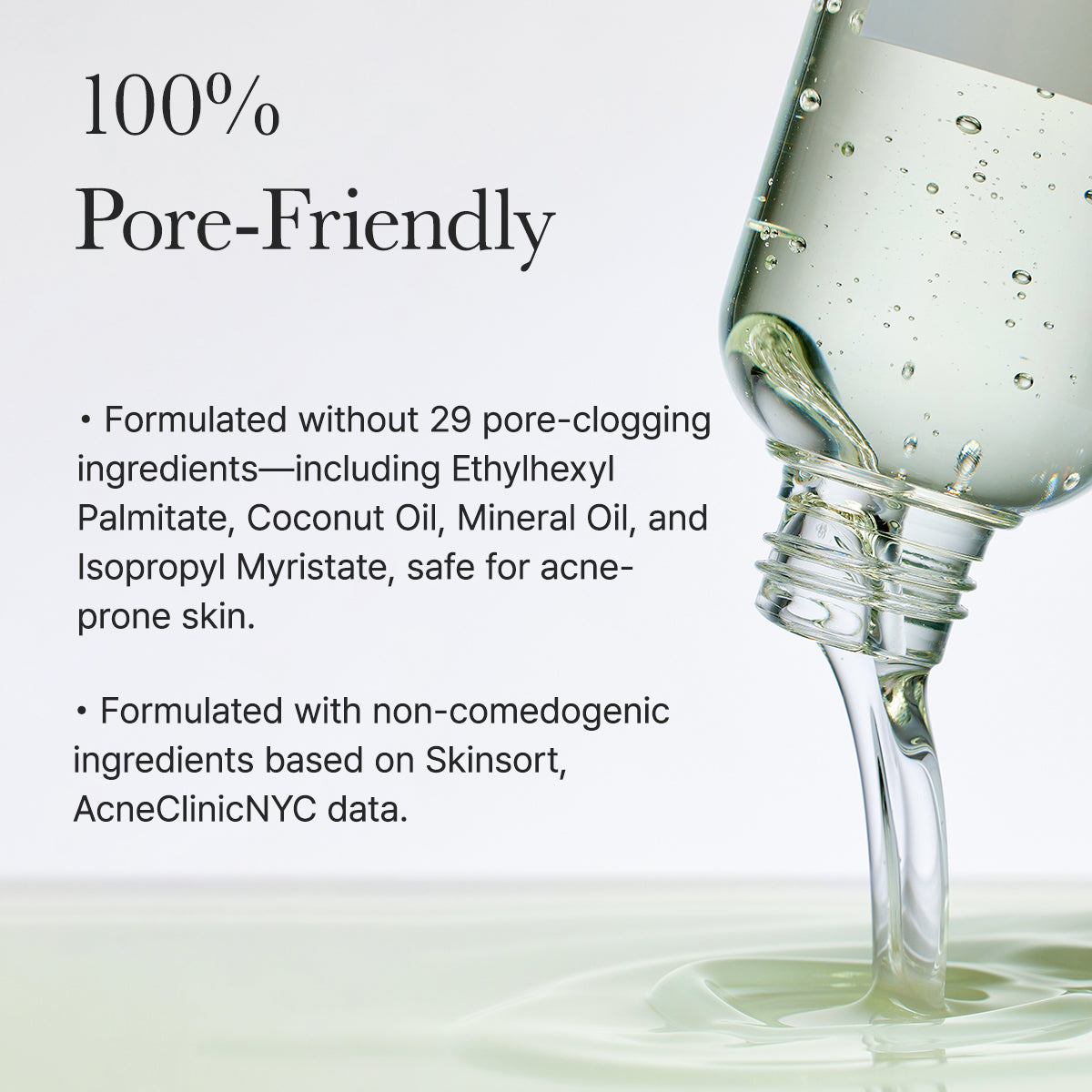 Pore Melt Mochi Makeup-Removing Cleansing Oil, Non-Comedogenic, Acne-Safe, Rice Amino Acids HD, Vitamin E, Cica, & Ceramide, 6.76 fl oz