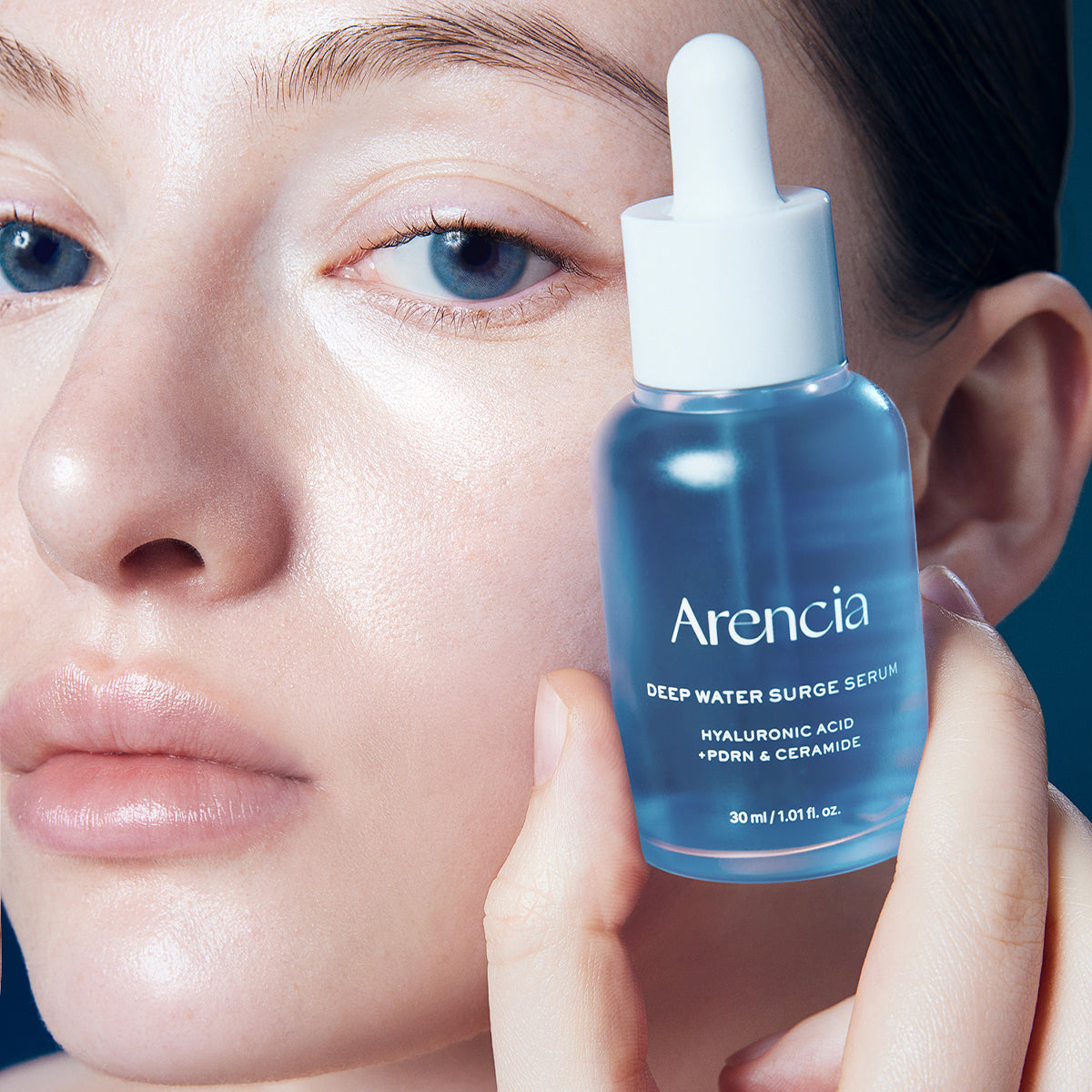 Arencia Deep Water Surge Serum, Hyaluronic Acid + PDRD + Ceramide, 1.01 fl oz