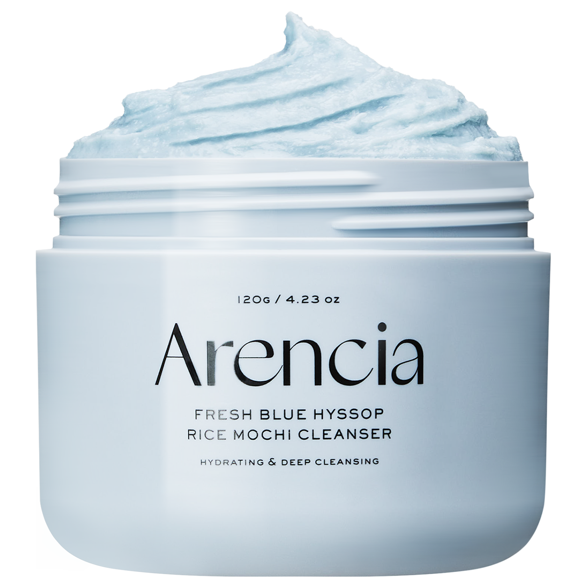 Arencia Blue Hyssop Rice Mochi Cleanser