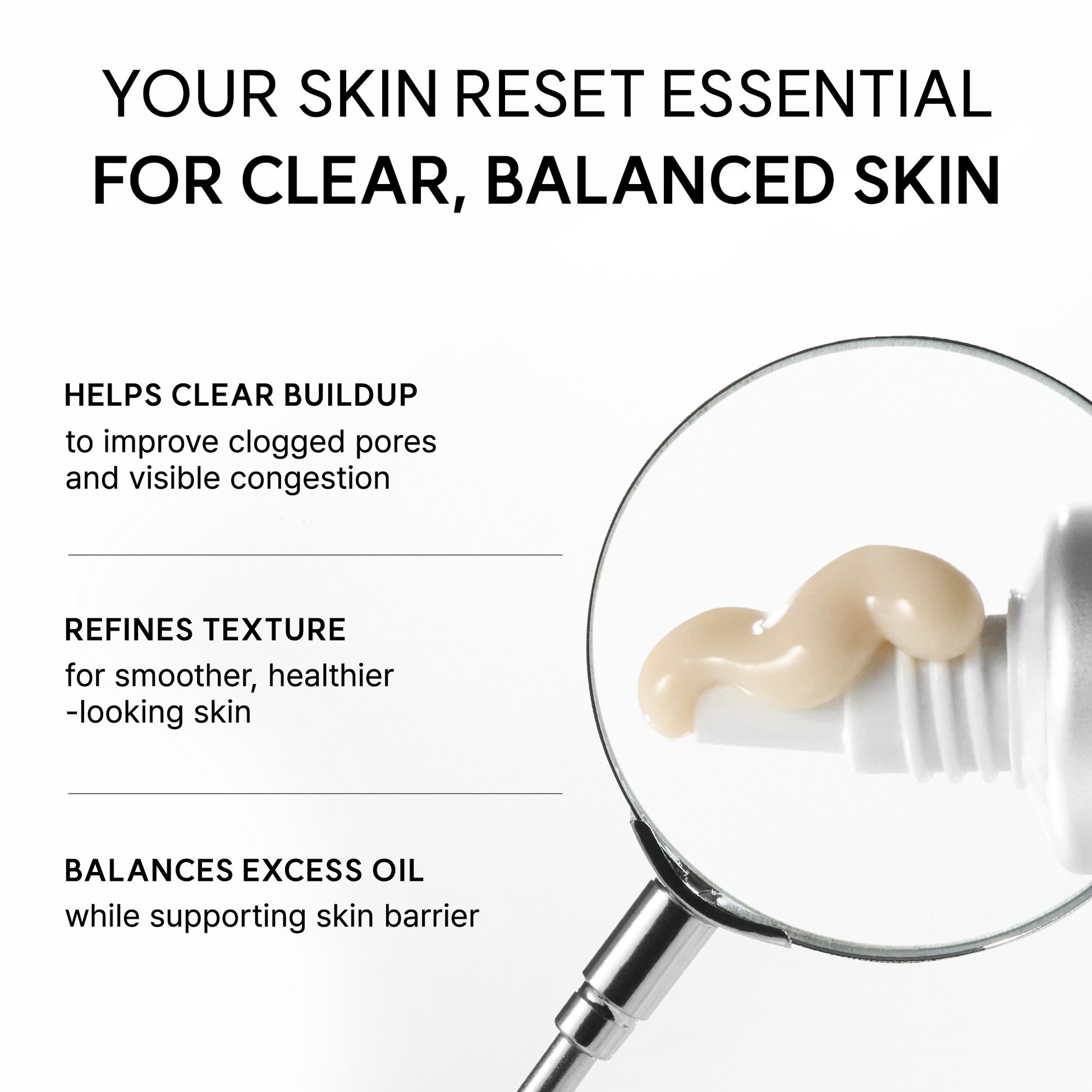 Eraser Shot Glycolic Acid Booster, Daily Clarifying Multi-Acid Formula for Smoother, Clear-Looking Skin, 1.01 fl. oz.