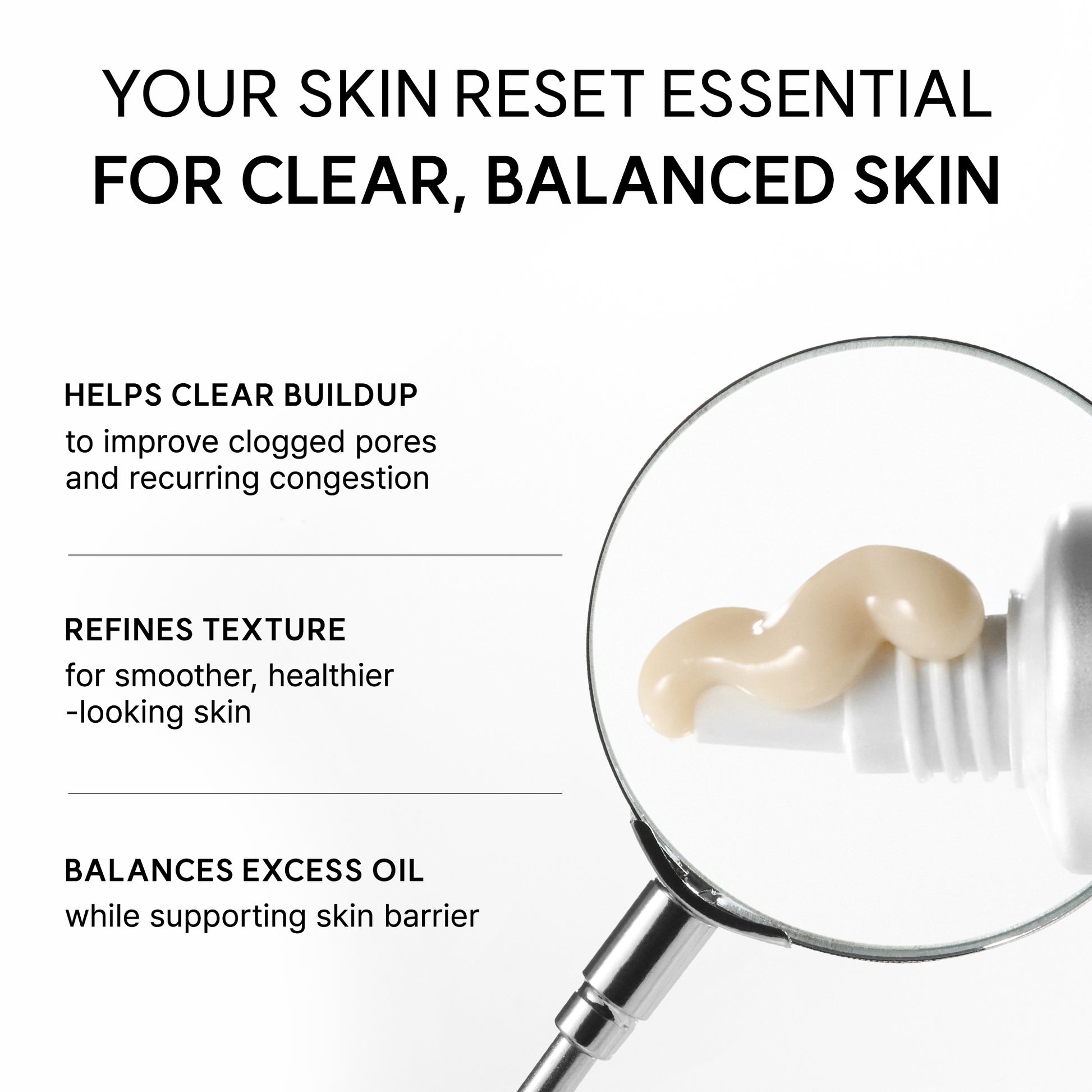 Eraser Shot Glycolic Acid Booster, Daily Clarifying Multi-Acid Formula for Smoother, Clear-Looking Skin, 1.01 fl. oz.