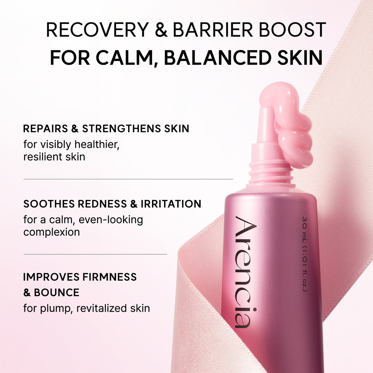PDRN Booster Shot, Rosy-PDRN & Peptides for Glowy, Healthy Skin - Recommended for Sensitive, Red Skin 1.01 fl oz