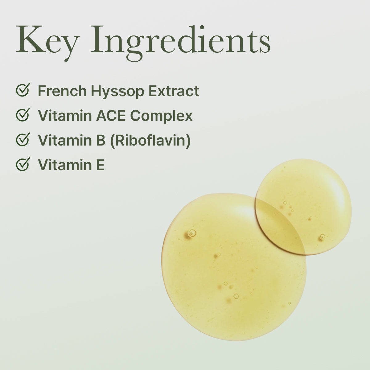 ARENCIA Holy Hyssop Sheet Mask, 5 Pack