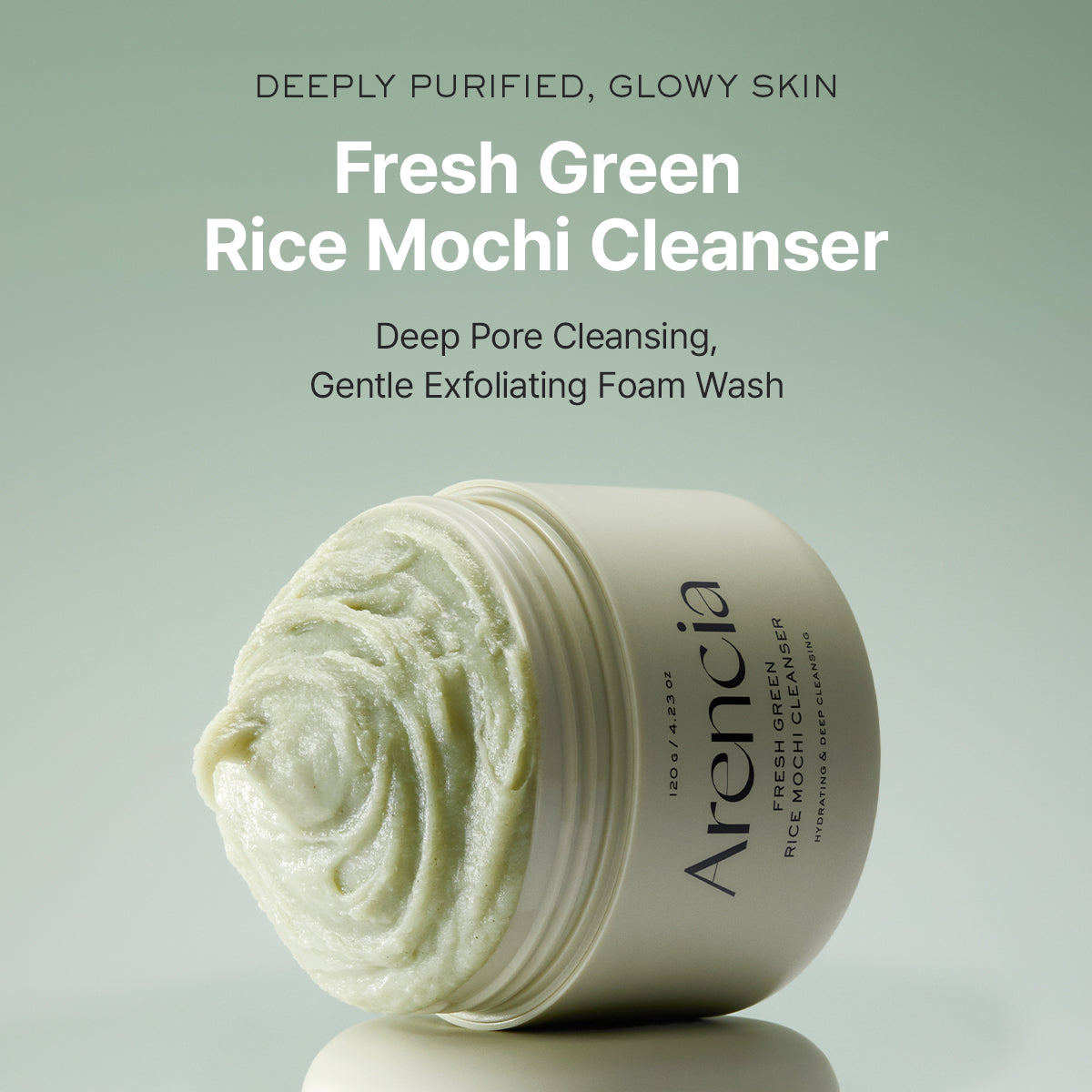 [-25%] Arencia Fresh Green Rice Mochi Cleanser