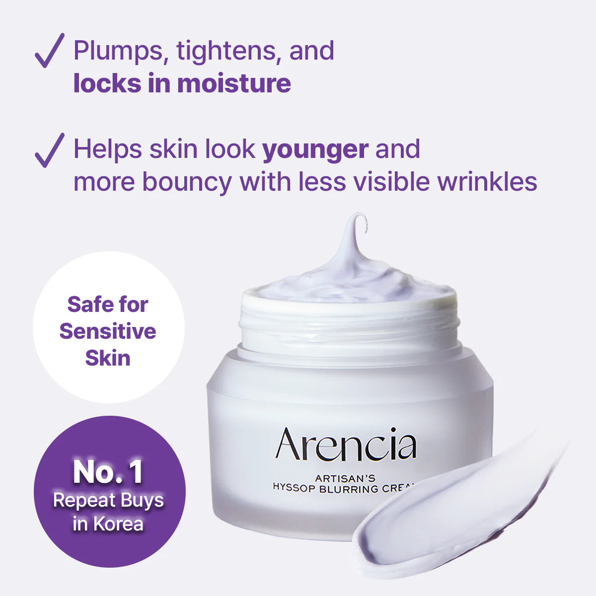 [30% OFF] Rice Mochi Cleanser 120g + Hyssop Blurring Cream 30g