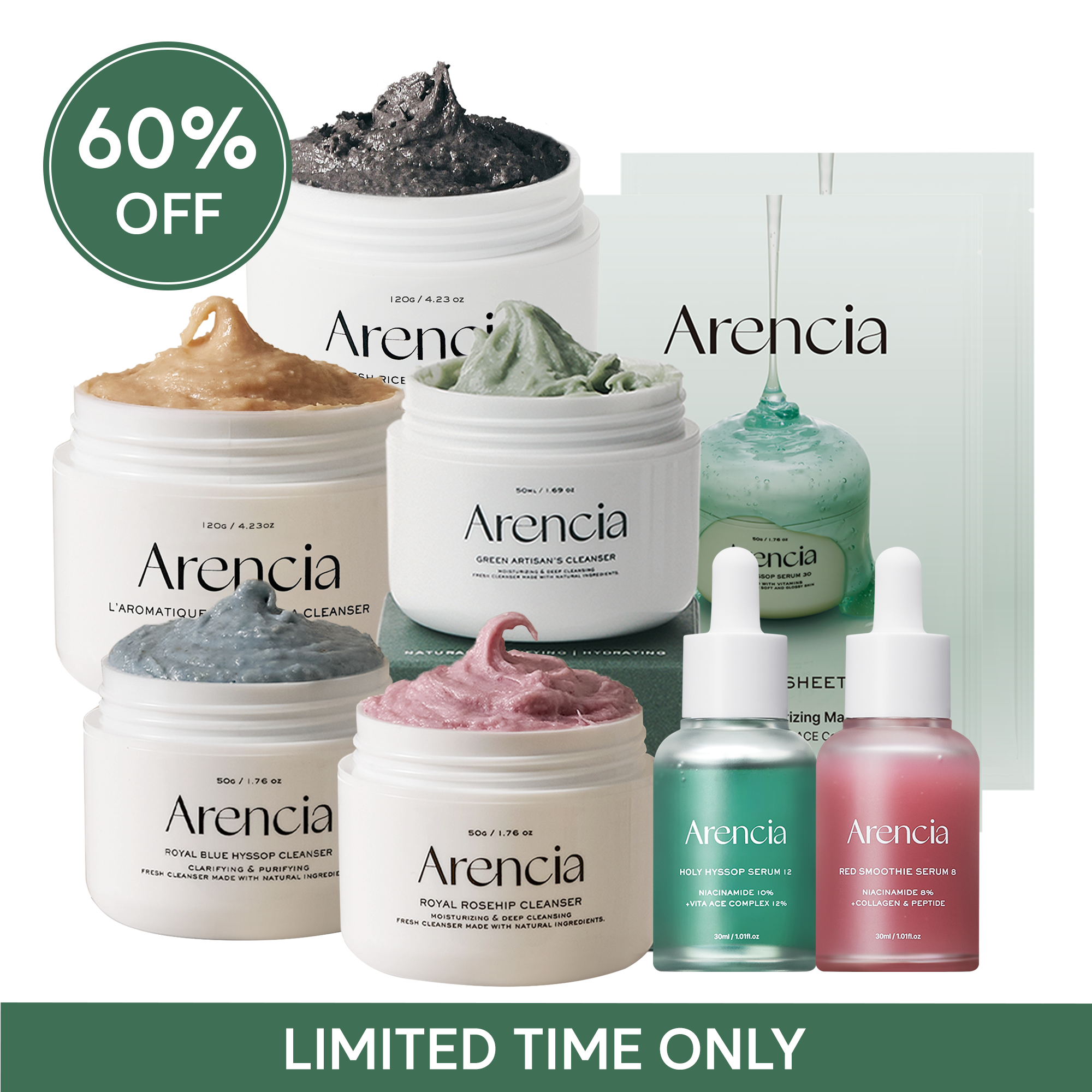 [60% OFF LIMITED OFFER] Cleanse & Glow Mega Bundle