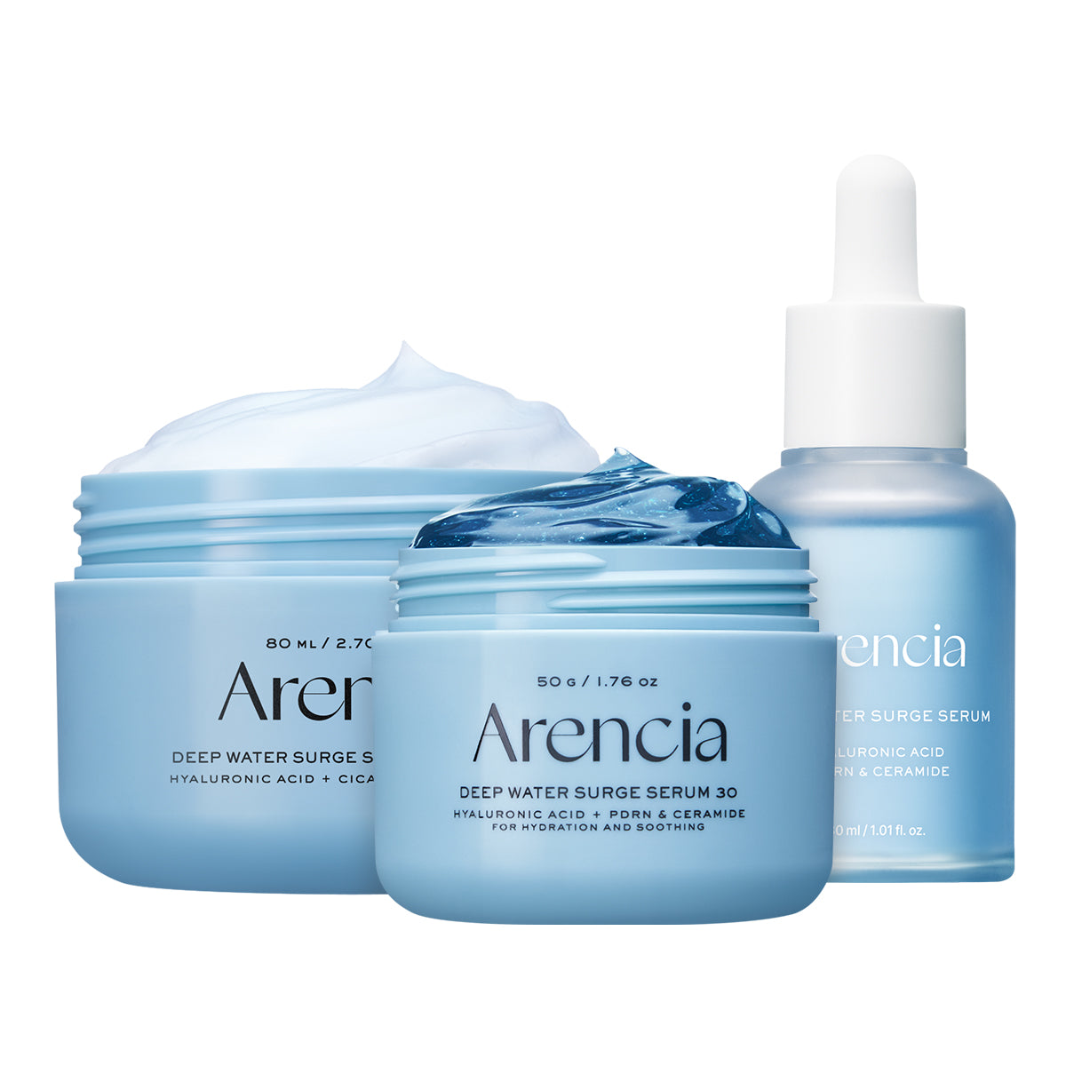 Deep Glow Hydration Trio - Day & Night Moisture Lock-in Routine