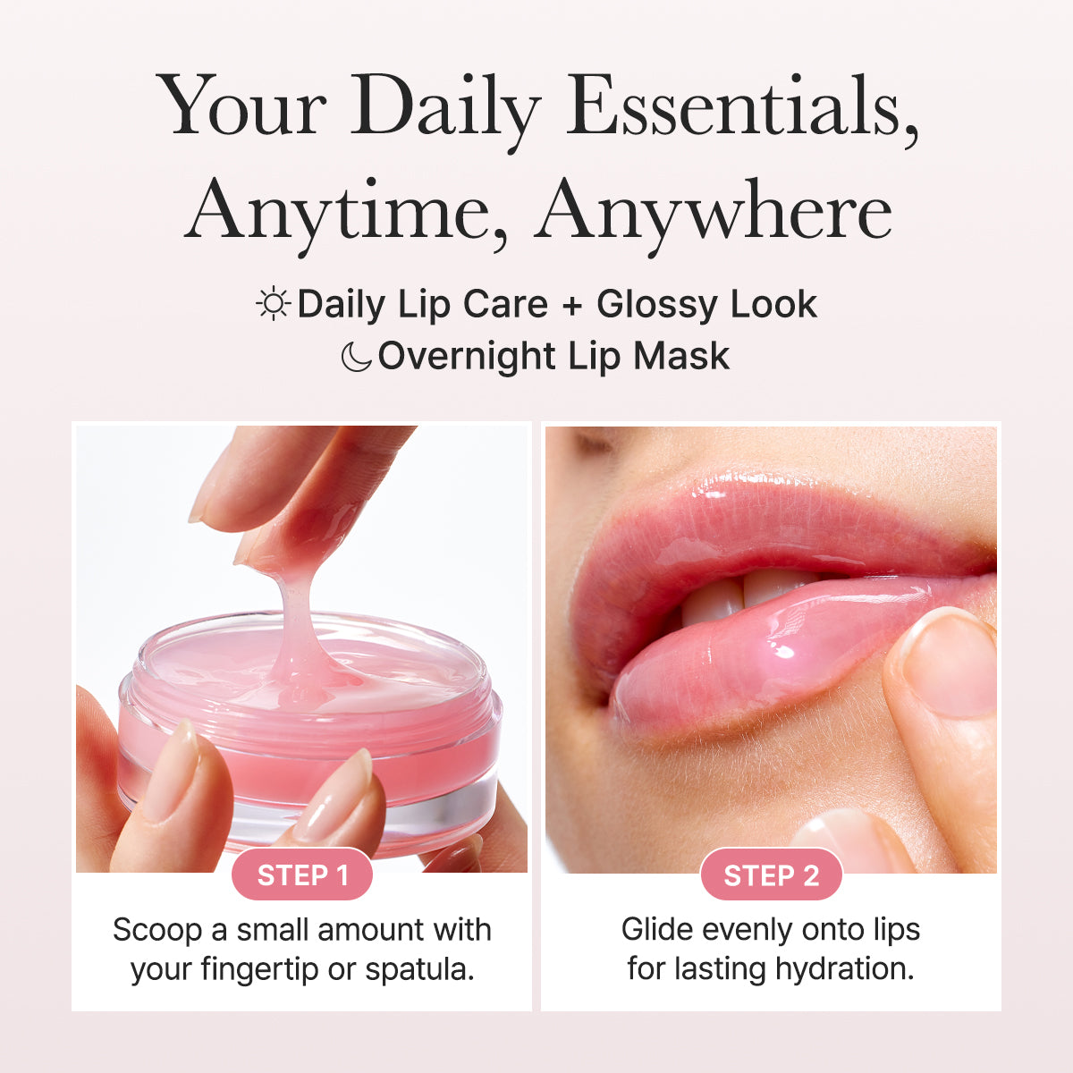 Honey Glazed Collagen Lip Mask, Plump, Juicy Lips with Lasting Hydration, 0.52oz