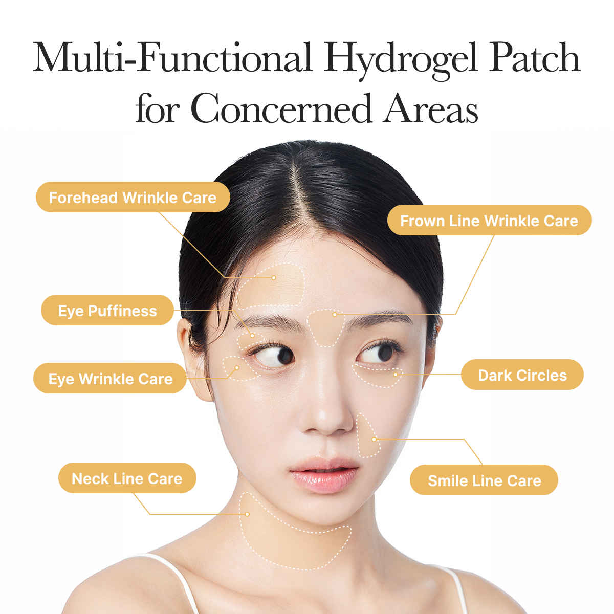 Retinal Boosting Eye Mask Patch – Depuffing Hydrogel Eye Masks with Retinal & Peptides for Under Eye Bags, Fine Lines & Smile Lines | 60 Patches (2.96 oz)