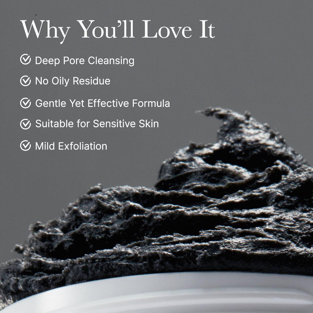 Arencia Black Tea Rice Mochi Cleanser