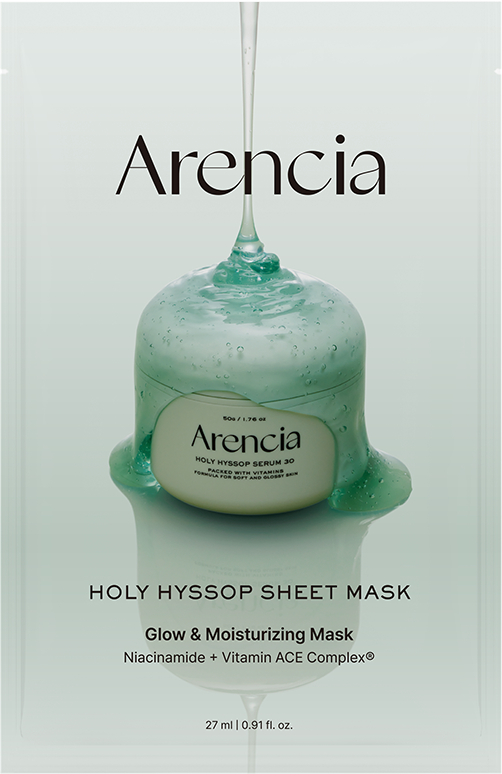 ARENCIA Holy Hyssop Sheet Mask
