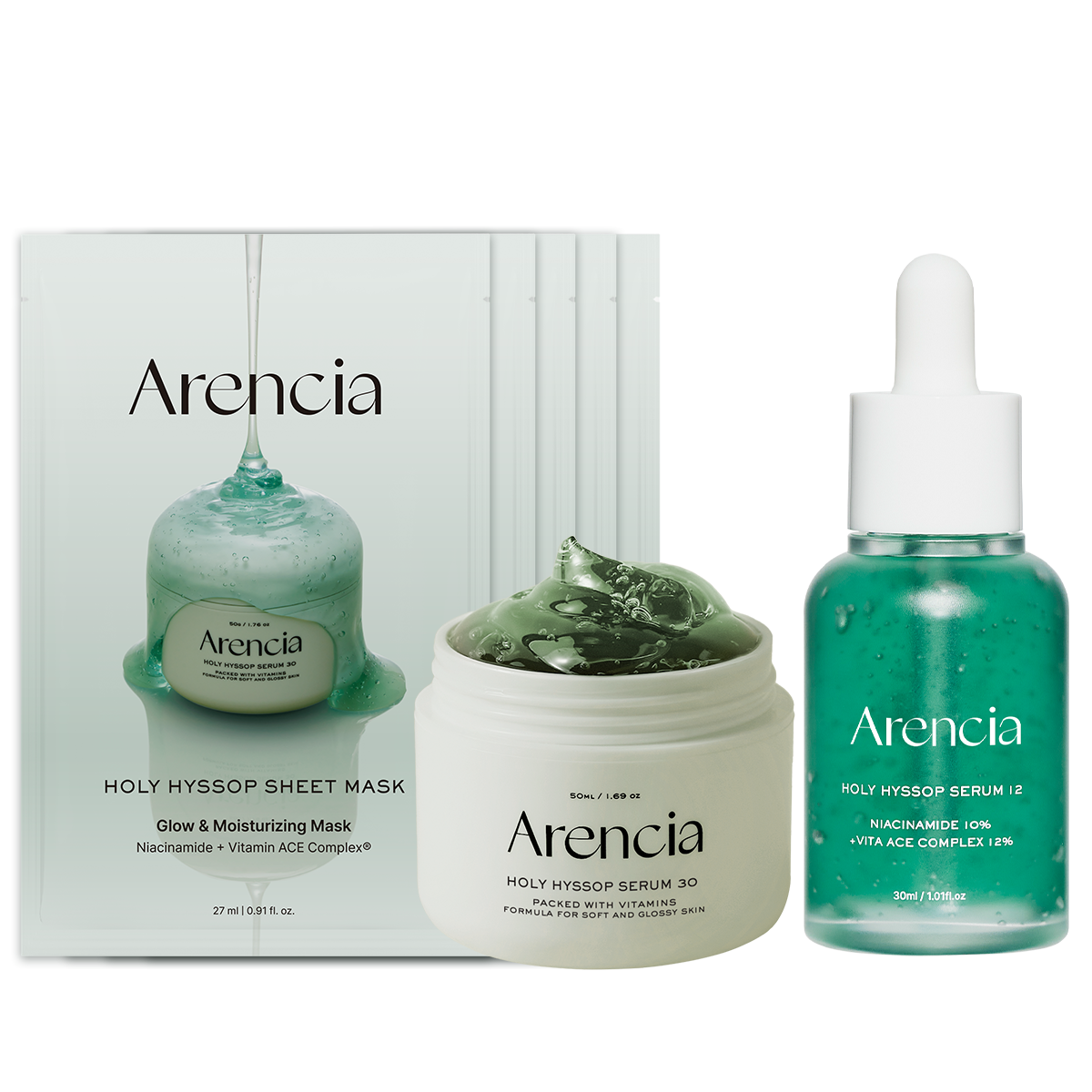 Anti-Aging Essentials: Arencia Hyssop Collection