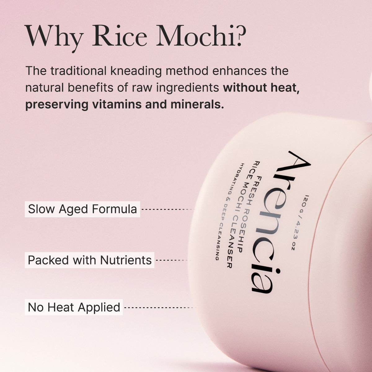[-10%] Arencia Fresh Rosehip Mochi Cleanser