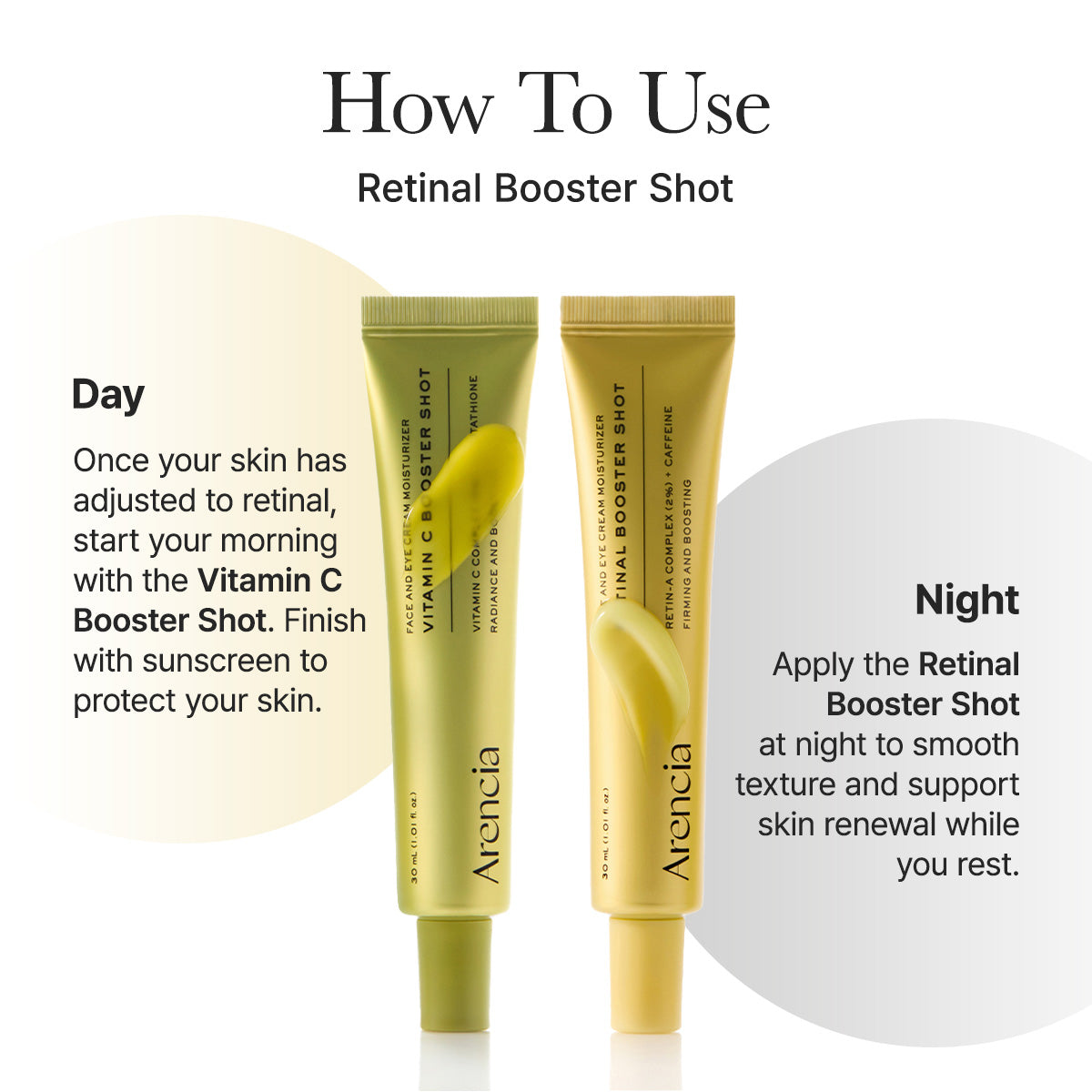 Vitamin C Booster Shot, Pure Vitamin C + Glutathione for Bright, Healthy Skin Glow, 1.01 fl oz