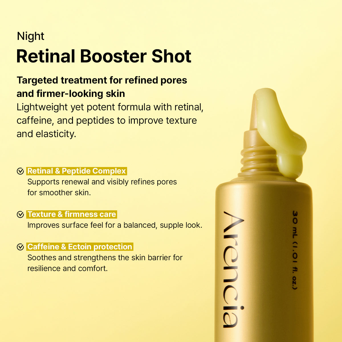 Booster Shot Skin Renewal Duo - Vitamin C & Retinal for Day And Night Brightening, Pore Minimizing, Moisturizing, and Fades Dark Spots | 1.01 fl oz + 1.01 fl oz