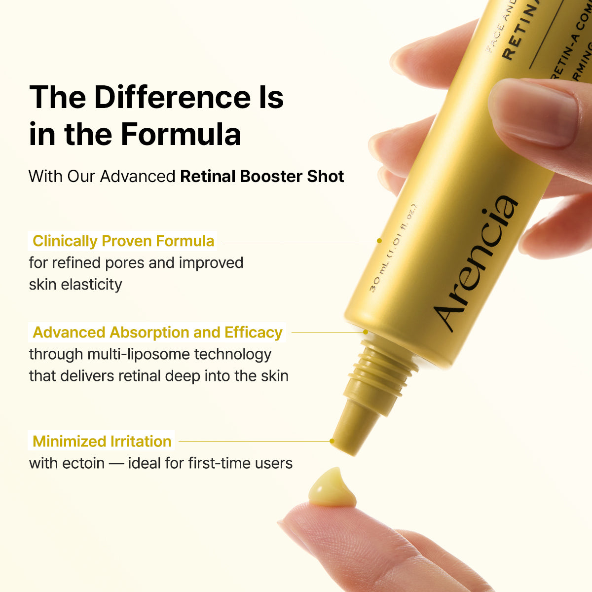 Booster Shot Skin Renewal Duo - Vitamin C & Retinal for Day And Night Brightening, Pore Minimizing, Moisturizing, and Fades Dark Spots | 1.01 fl oz + 1.01 fl oz