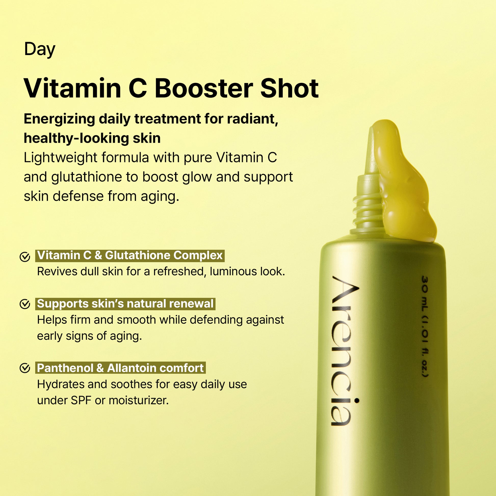 Reverse Aging Boosting Trio, Anti-Aging, Fine Lines Eraser, Vitamin C Arencia Reverse Aging Boosting Trio, Anti-Aging, Fine Lines Eraser, Vitamin C Arencia