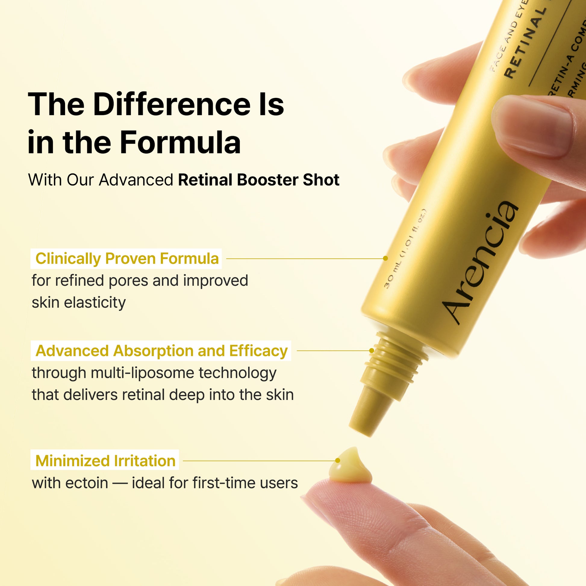 glutathione and retina Reverse Aging Boosting Trio, Anti-Aging, Fine Lines Eraser, Vitamin C Abib PDRN Retinal & Glutathione