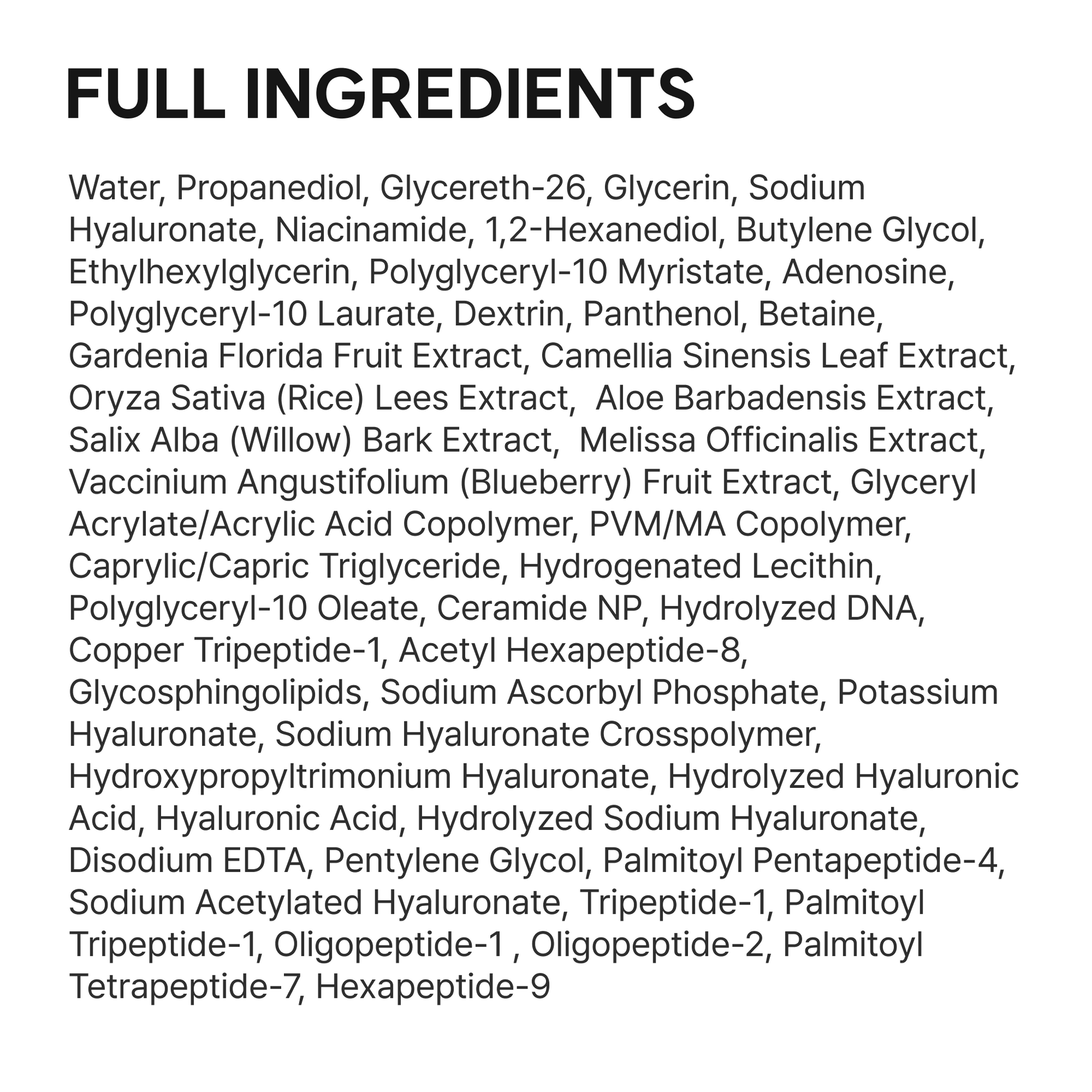 Arencia Deep Water Surge Serum, Hyaluronic Acid + PDRN + Ceramide, 1.01 fl oz