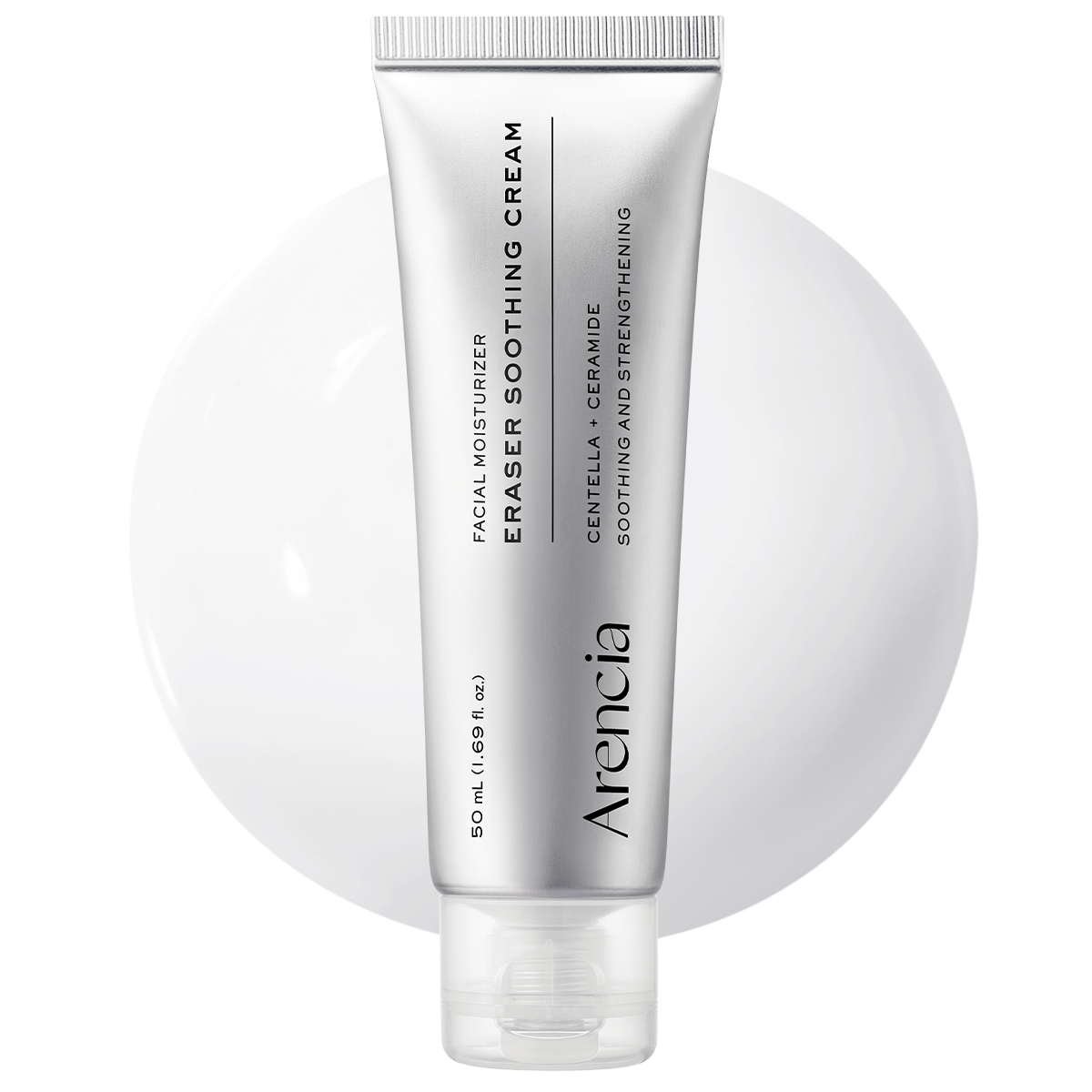 Eraser Soothing Cream, Lightweight Barrier Moisturizer with Centella & Ceramide NP for Hydration & Calm-Looking Skin, 1.69 fl. oz.