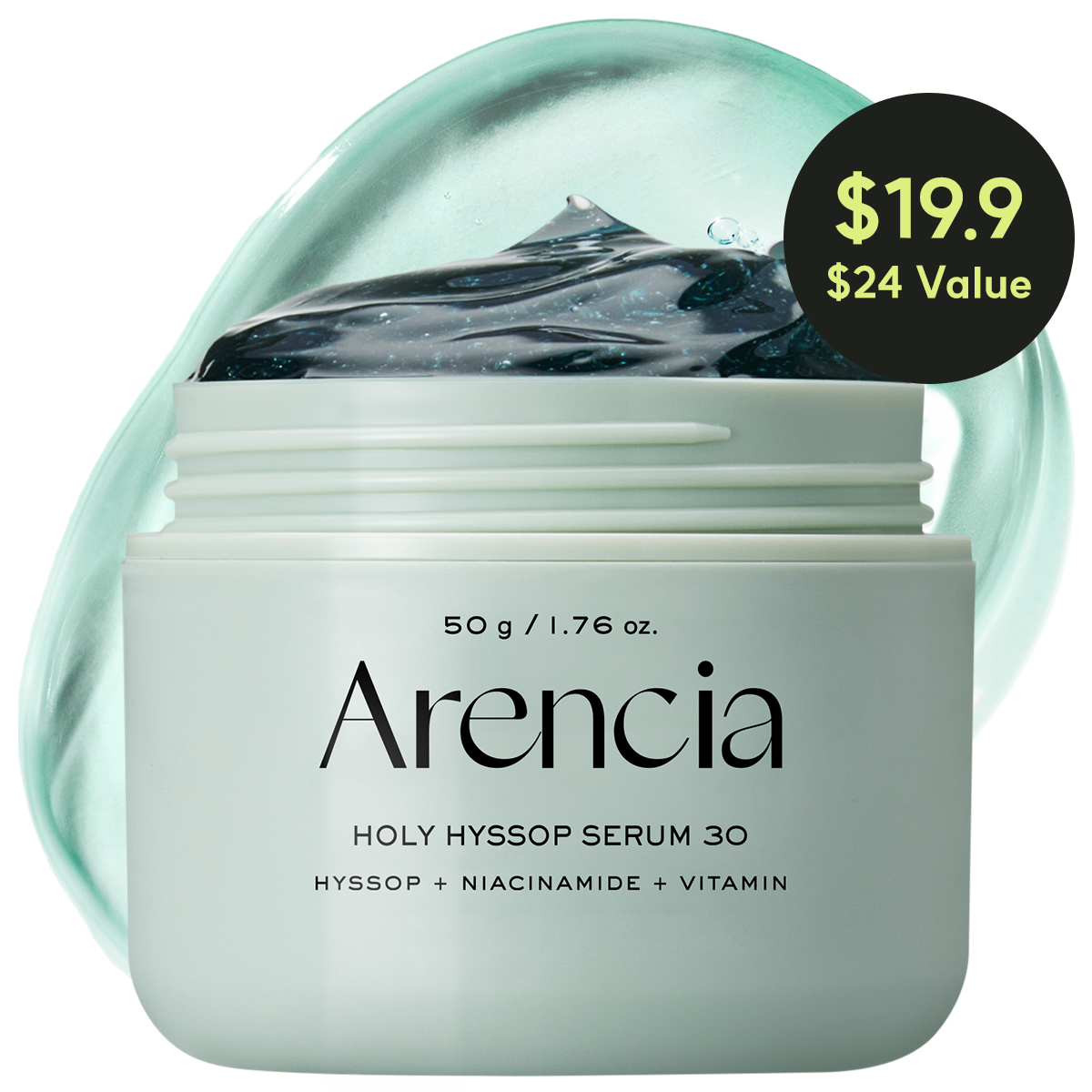 Arencia Holy Hyssop Serum 30, 1.76 oz