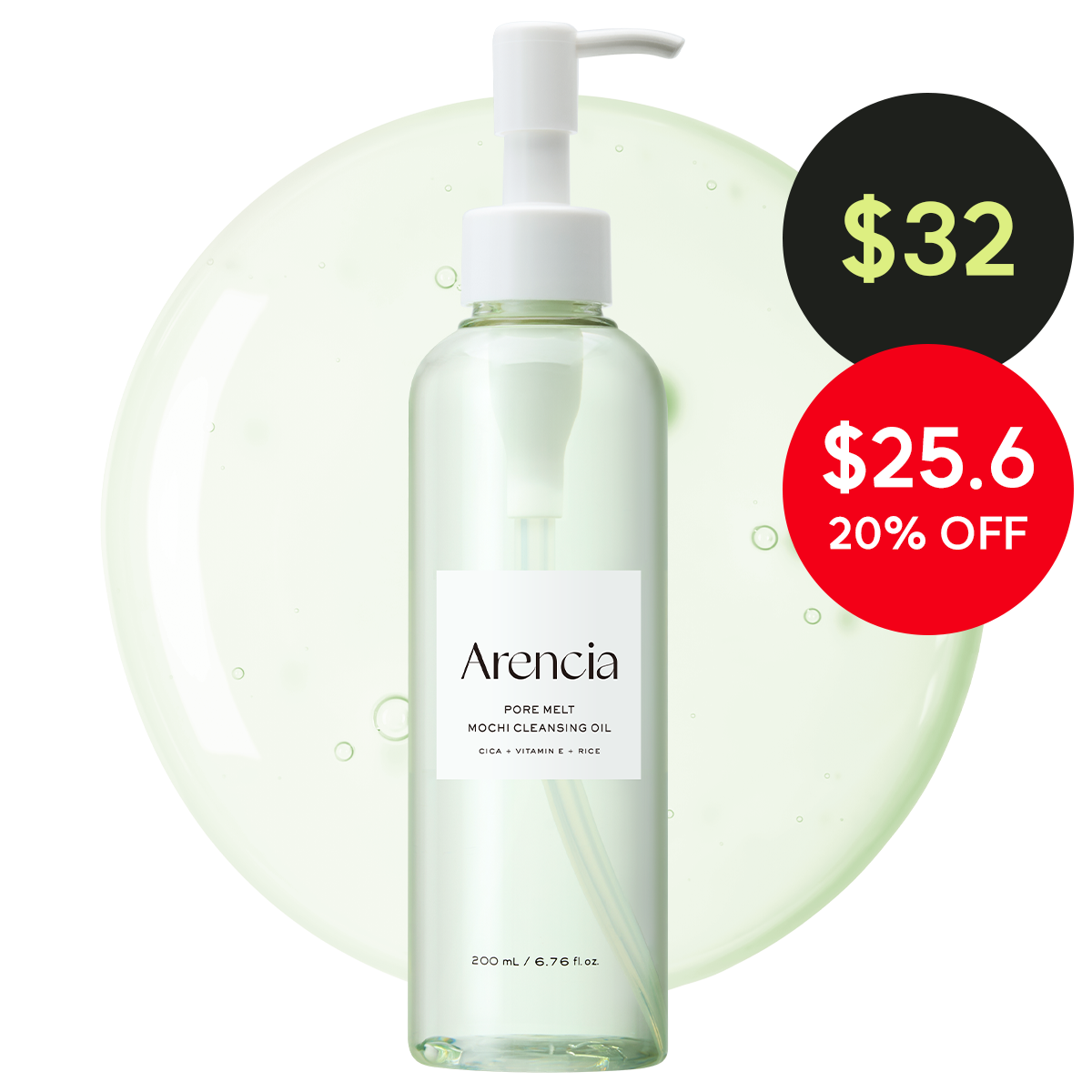 Pore Melt Mochi  Makeup-Removing Cleansing Oil
