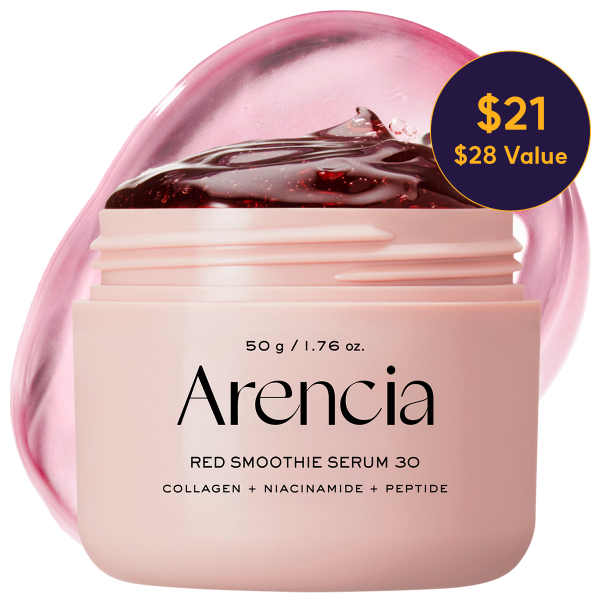 Overnight Red Collagen + Peptide Smoothie Serum 30