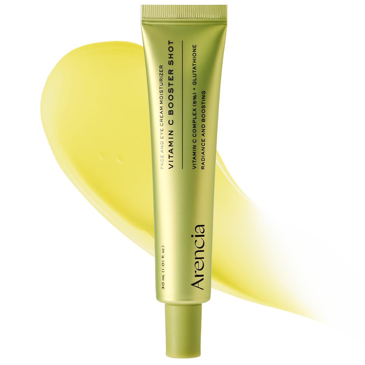 Vitamin C Booster Shot, Pure Vitamin C, Derivatives, Glutathione for Bright, Healthy Skin Glow, 1.01 fl oz