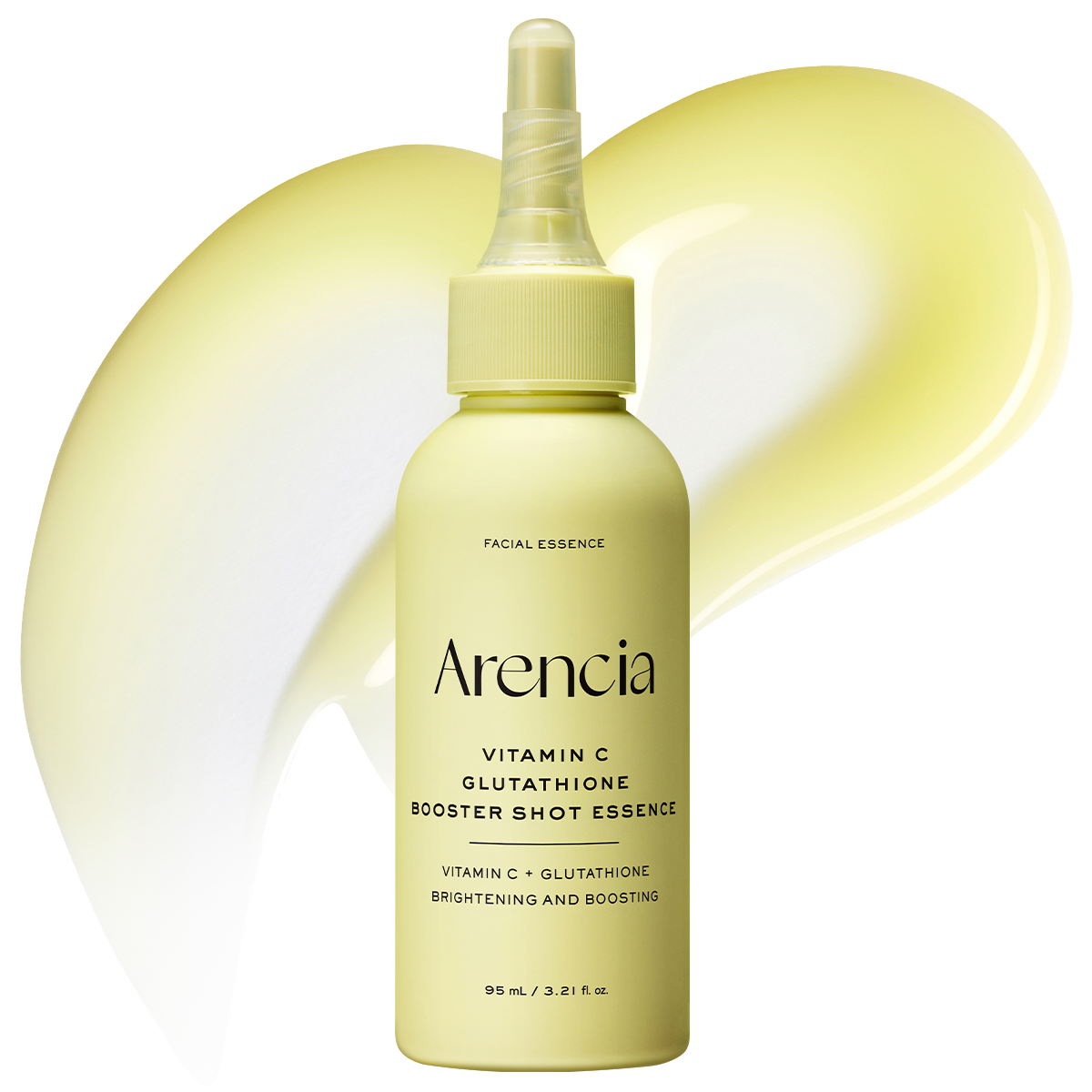 Vitamin C Glutathione Booster Shot Essence, Lightweight Brightening & Dark Spot Care for Radiant, Even-Looking Skin, 3.21 fl oz