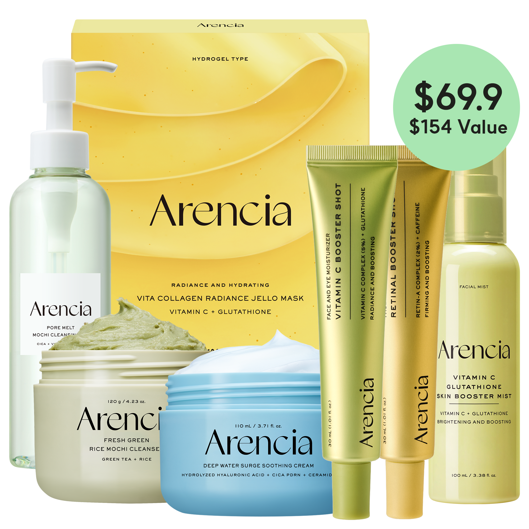 Ultimate Radiance 7-Step Skincare Set
