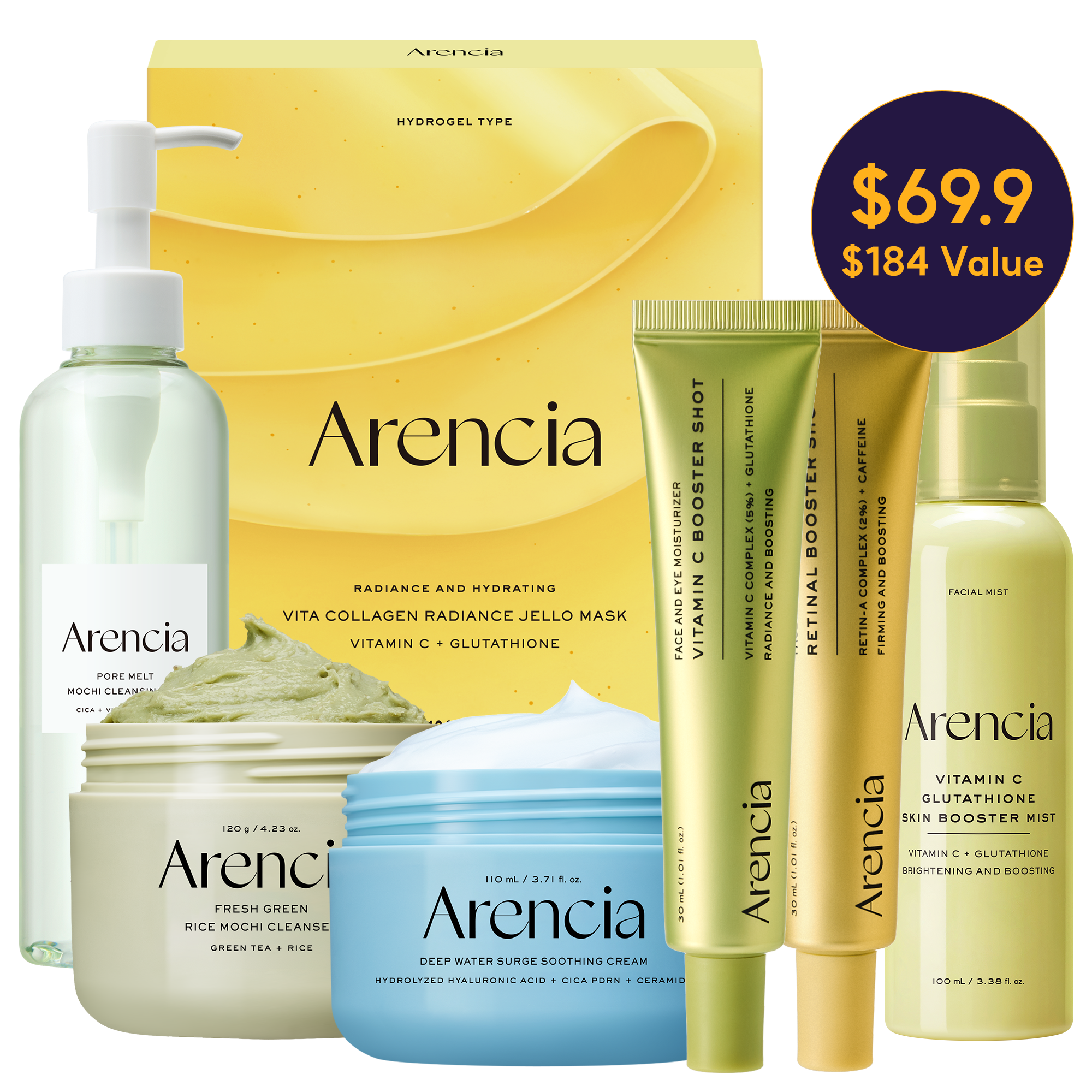 Ultimate Radiance 7-Step Skincare Set