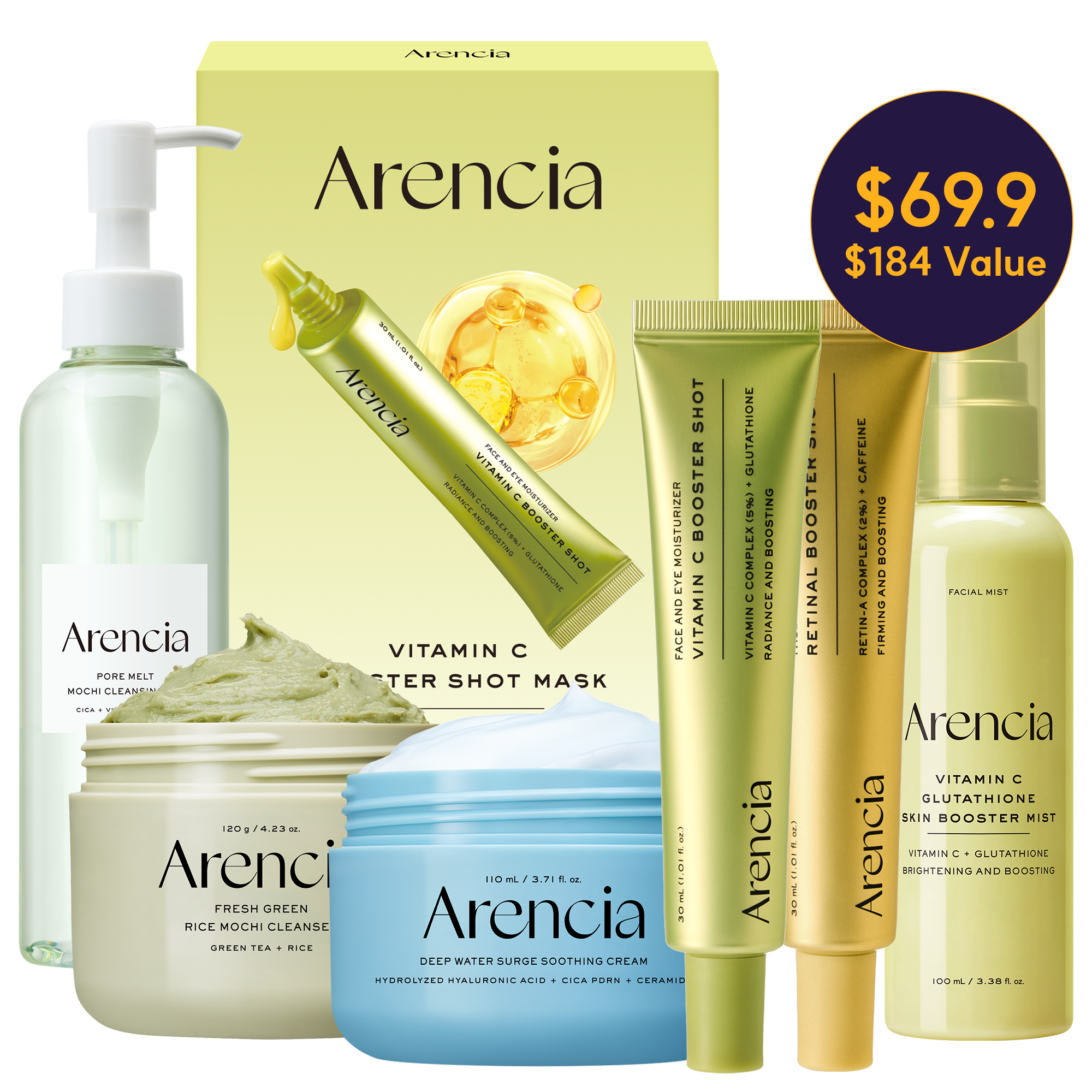 Ultimate Radiance 7-Step Skincare Set