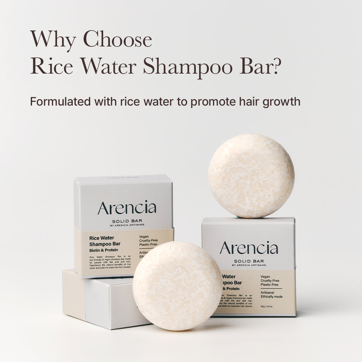 Arencia Rice Water Shampoo Bar