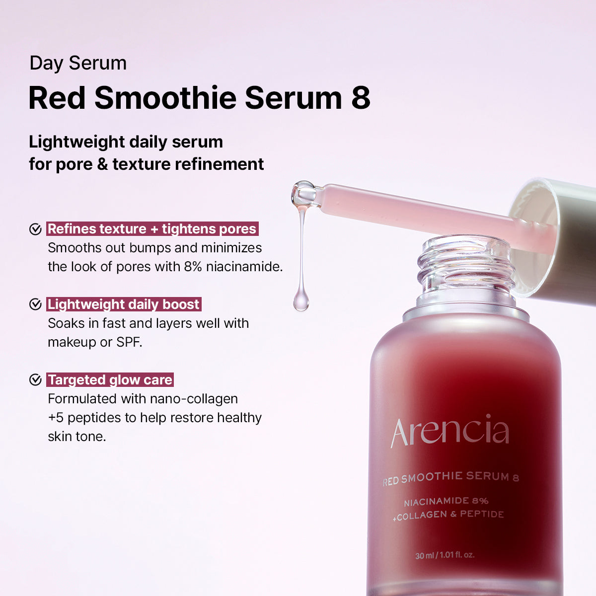 Red Collagen Jello Skin Trio - Poreless Skin Routine – Arencia