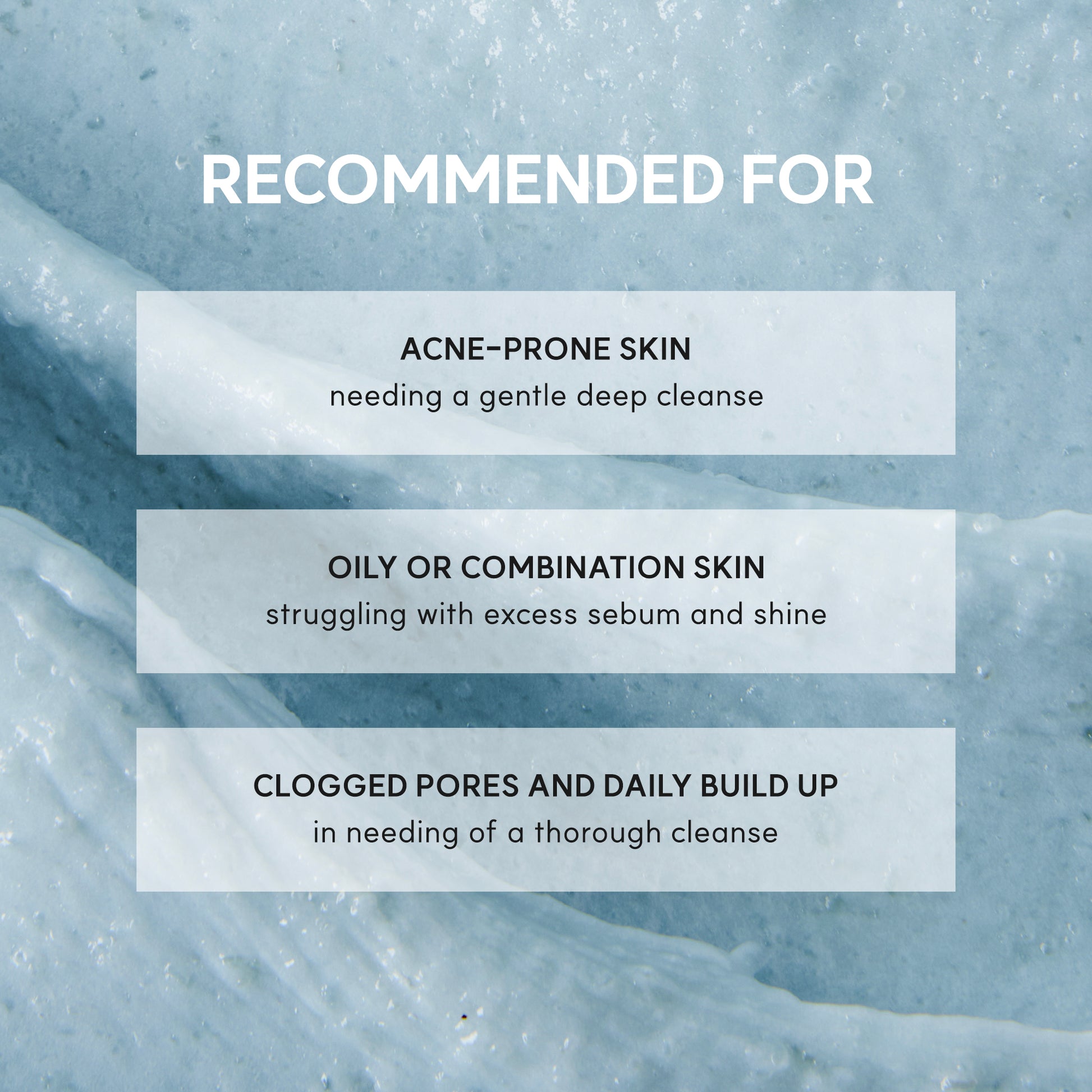 Arencia Blue Hyssop Rice Mochi Cleanser