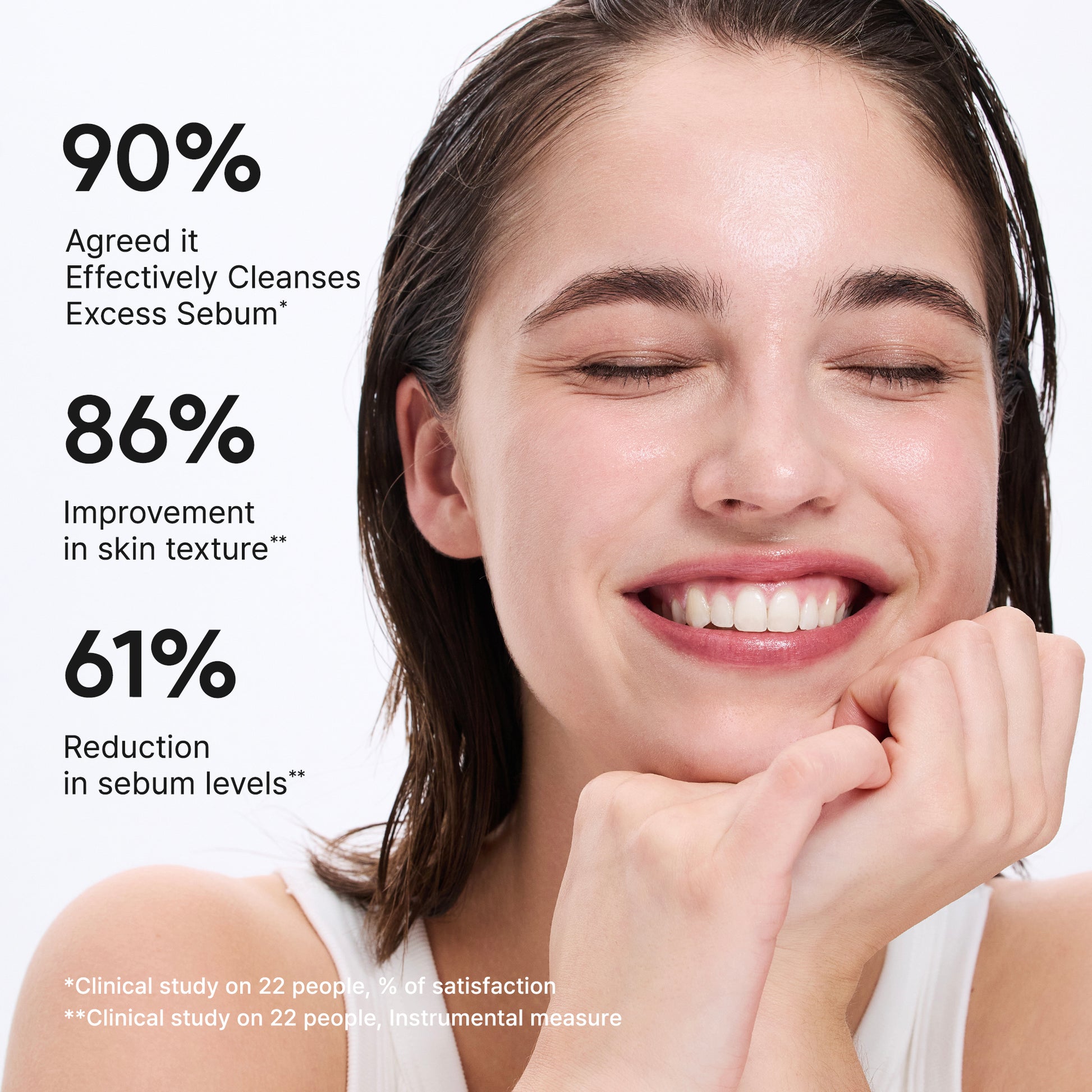 Arencia Blue Hyssop Rice Mochi Cleanser