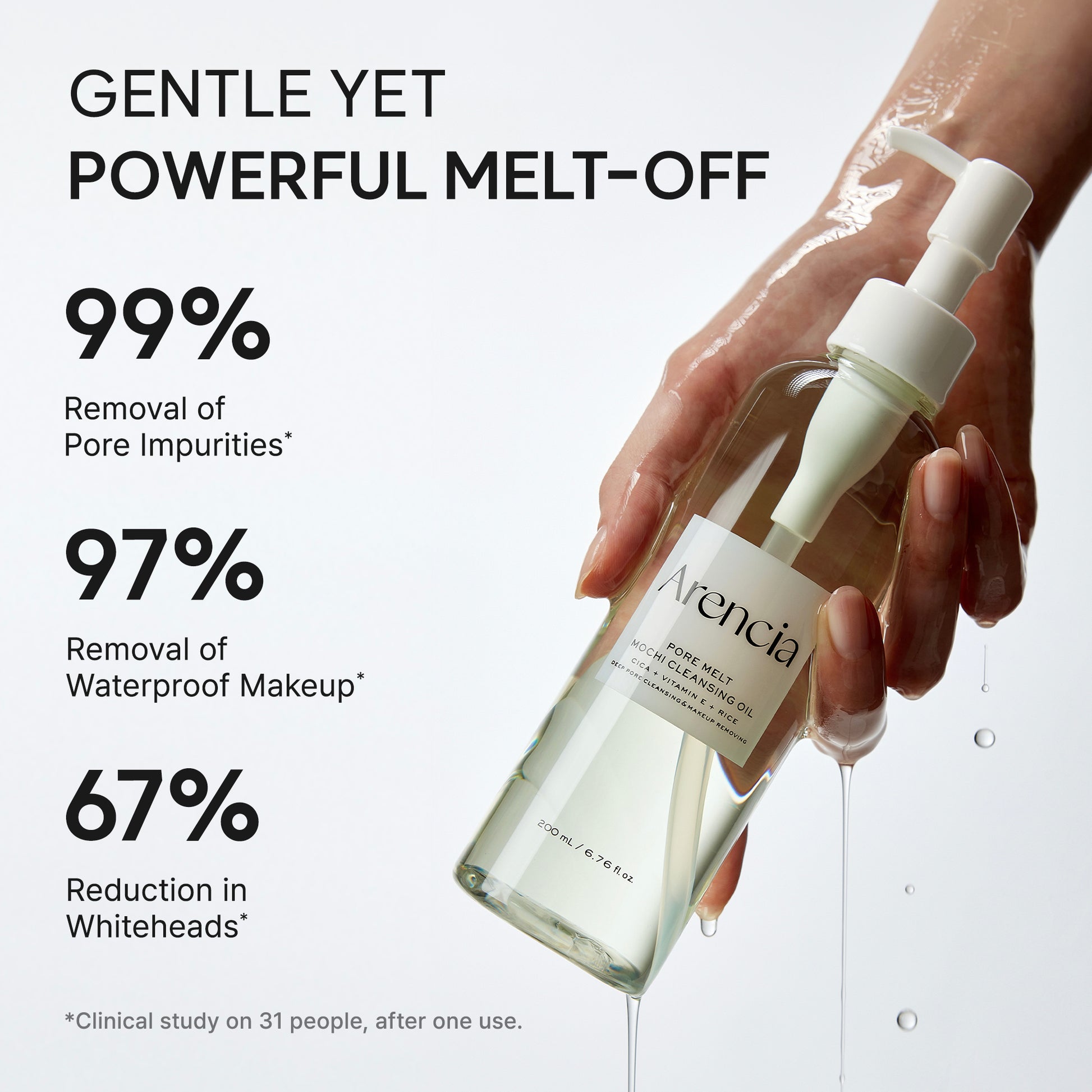 Pore Melt Double Cleansing Duo - Gentle Cleansing Oil & Fresh Green Rice Mochi Cleanser