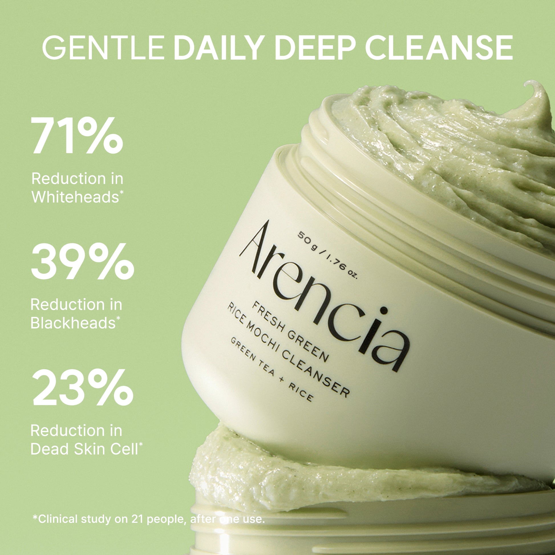 Pore Melt Double Cleansing Duo - Gentle Cleansing Oil & Fresh Green Rice Mochi Cleanser