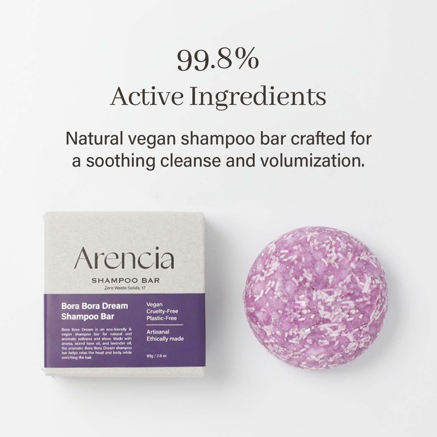 Arencia Bora Bora Dream Shampoo Bar